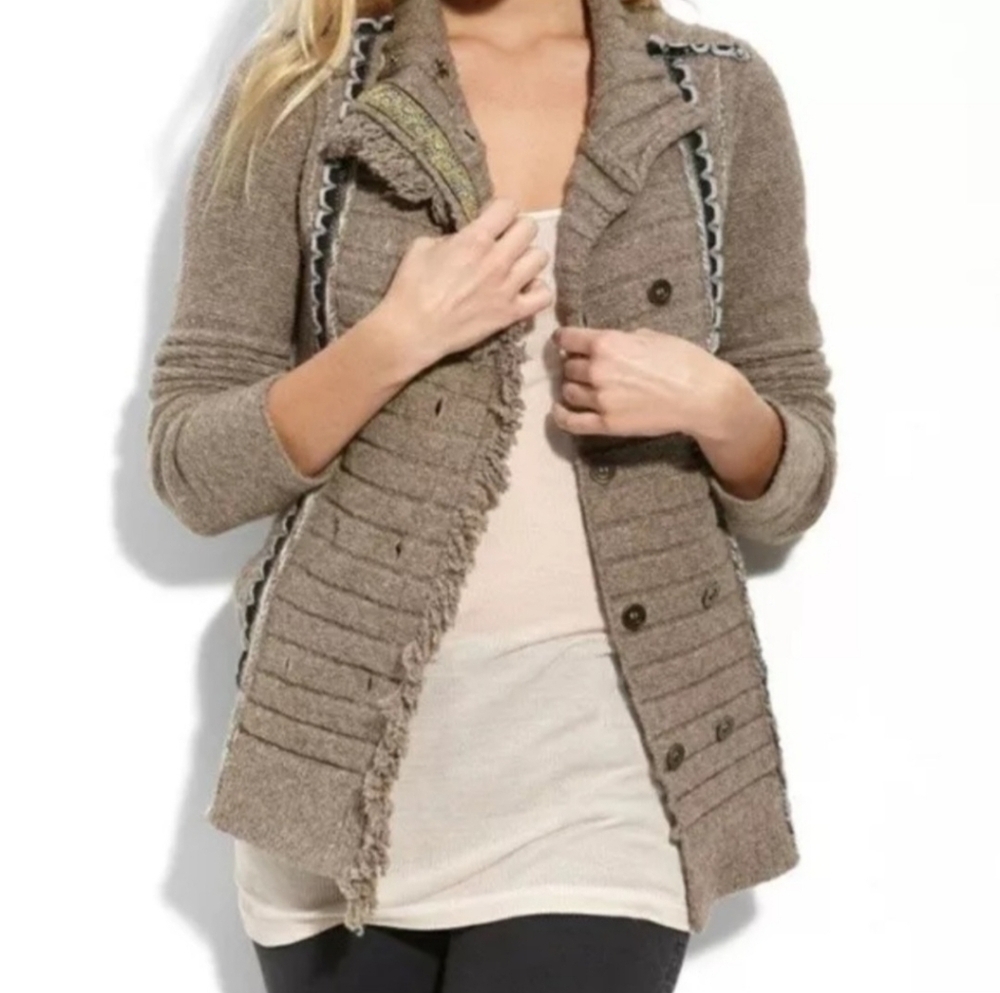 Free People Admiral Cardigan Sweater Size XS